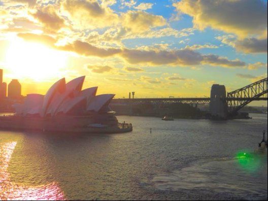 Sunset cruise out of Sydney DAY 2 At Sea MONDAY 25 th November Noon - photo 3