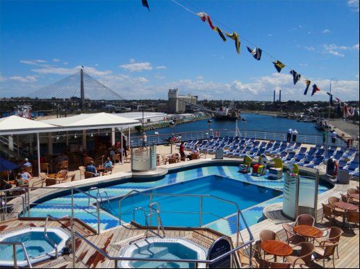 Oosterdam Lido Deck DAY 3 At Sea TUESDAY 26 th November Noon Weather - photo 6