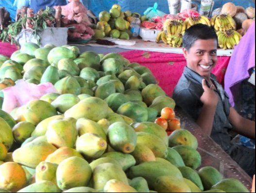 Lautoka more Market scenes Lautoka Fruits on display DAY 8 DRAVUNI - photo 20