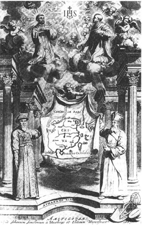 In this 1667 engraving the Jesuit priests Adam Schall left and Matteo Ricci - photo 1