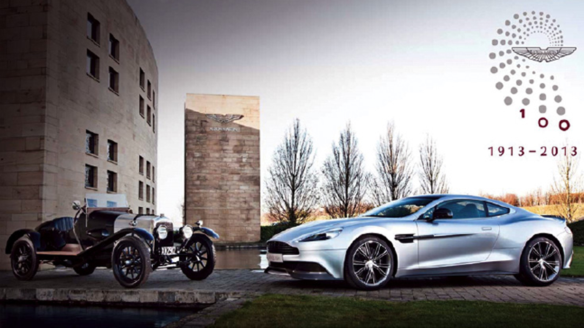 The oldest surviving Aston Martin the 1921 A3 and one of the newest the 2013 - photo 4