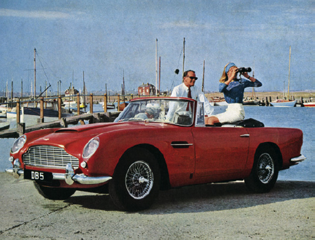 Aston Martin DB5 convertible 1963 A publicity picture used by the company - photo 2