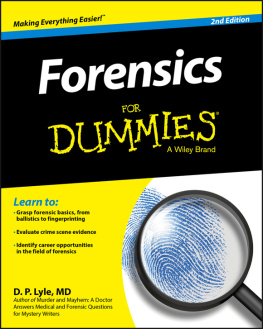 Lyle - Forensics For Dummies 2nd Edition
