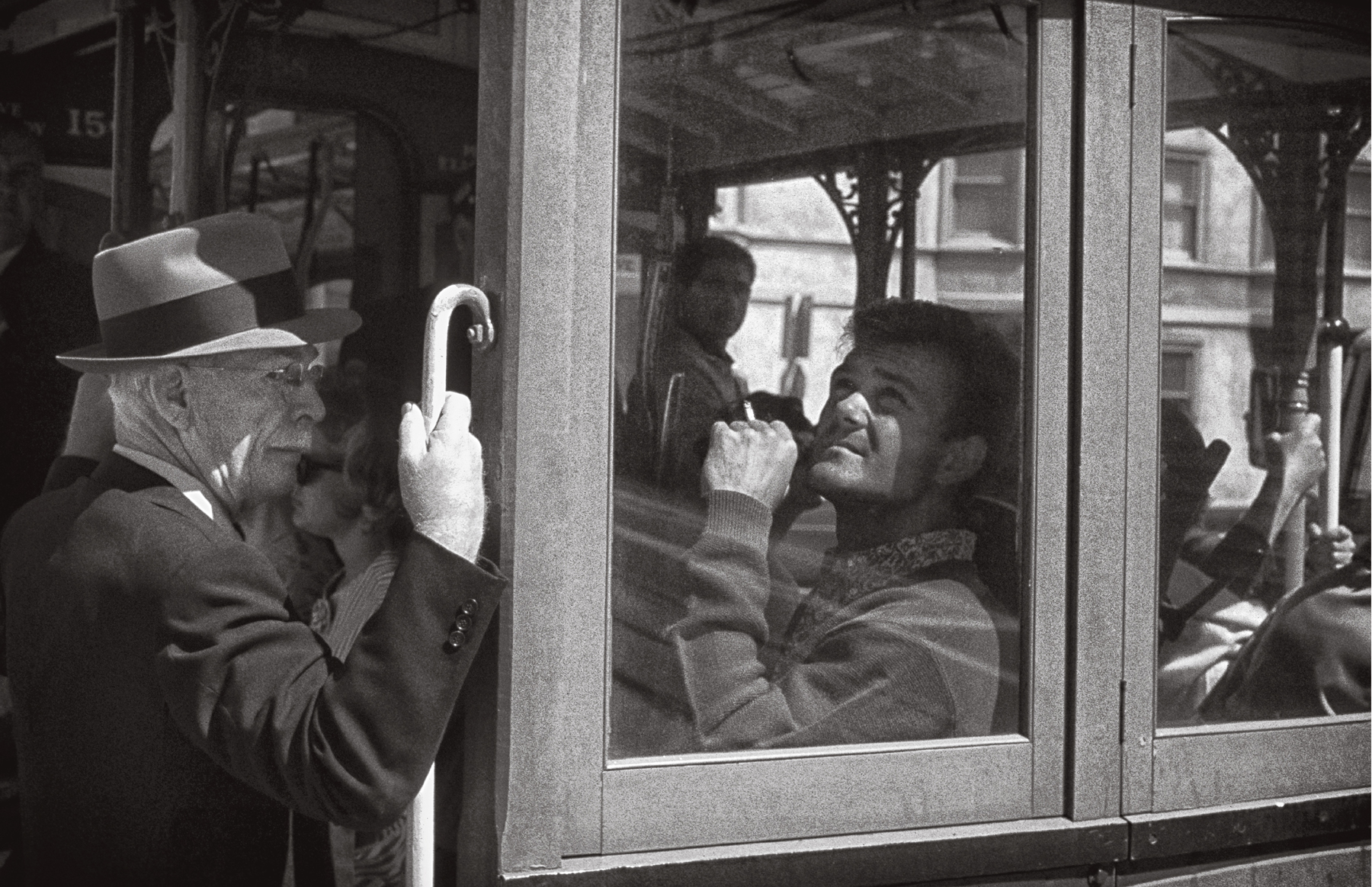 Cable car commuters Fog Noe Valley at Eighteenth Street North Beach - photo 12