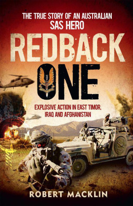 Bonner Stuart - Redback One: The True Story of an Australian SAS Hero