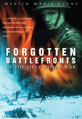 Marix-Evans - Forgotten Battlefronts of the First World War