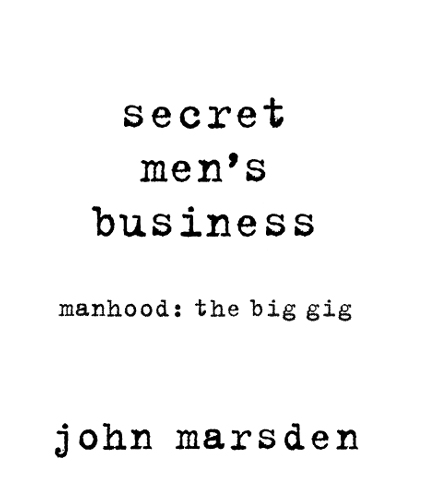 Secret Mens Business Manhood the Big Gig - image 2