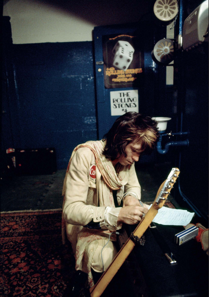 Keith Richards backstage at the Winterland San Francisco California Mick - photo 2