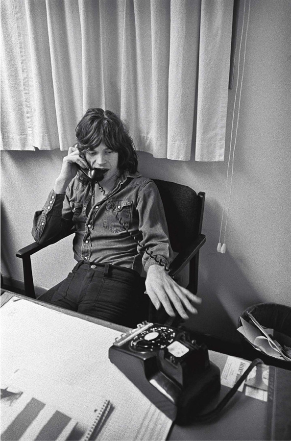 Mick Jagger at Sunset Sound spring 1972 Los Angeles California Jagger - photo 4