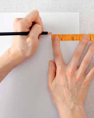 STEP Use a pencil to mark the length and width on a piece of copy paper Draw - photo 7