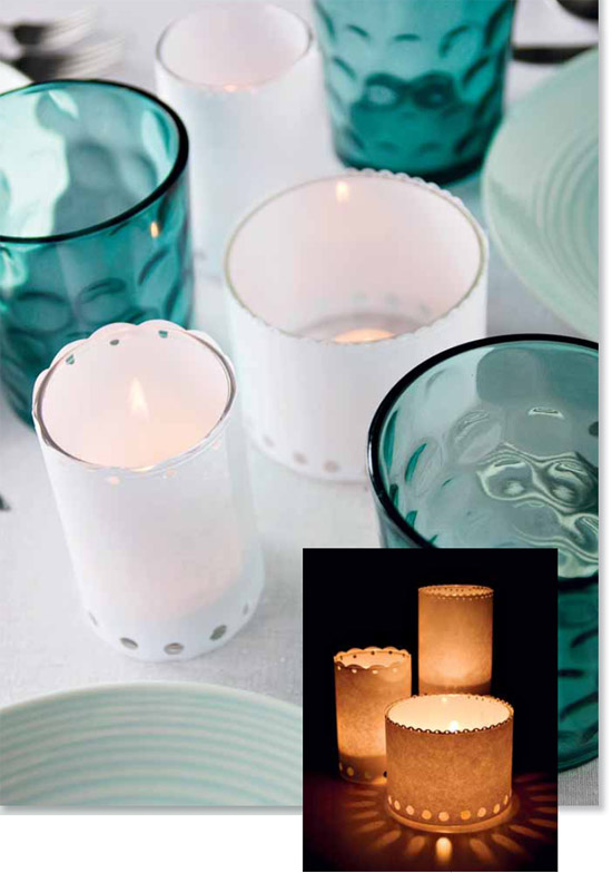 Candle Luminaries by Kristen Magee These pretty paper luminaries are a very - photo 4