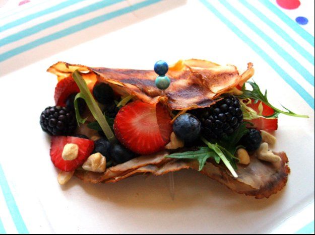 Berry Nutty Turkey Wrap Ingredients 13 Cup Strawberries Sliced 13 - photo 2