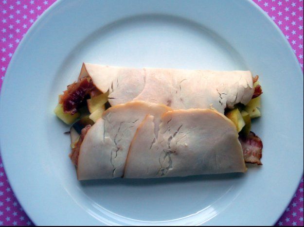 Apple Bacon Turkey Wrap Ingredients 5 Bacon Slices Cooked 1 Small - photo 5