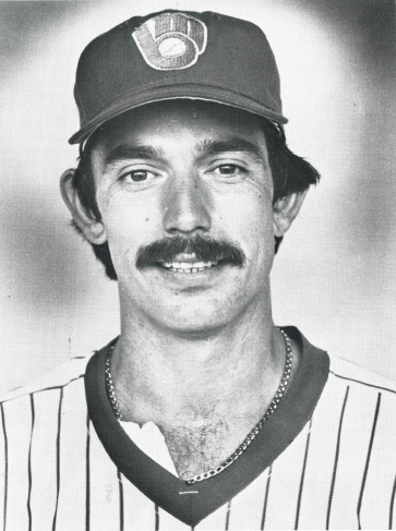 Sporting my moustache with the Milwaukee Brewers after my early years in the - photo 16