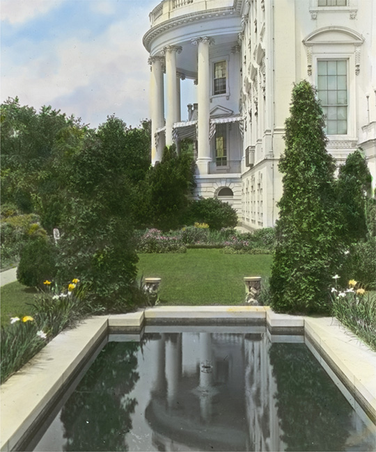 The East Garden designed during the Wilson administration by Beatrix Farrand - photo 1