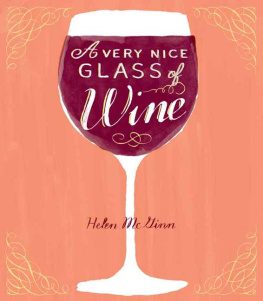 McGinn - A very nice glass of wine : a guided journal