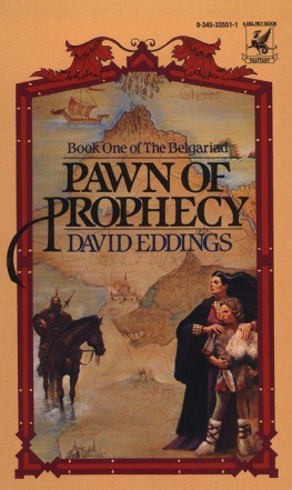 David Eddings Pawn of Prophecy (The Belgariad, #1)