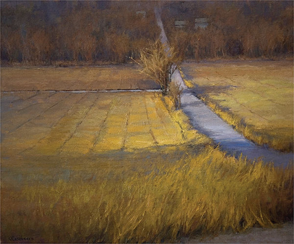 Curve in the Road Kim Casebeer Oil on linen mounted on Gatorfoam board 20 24 - photo 4