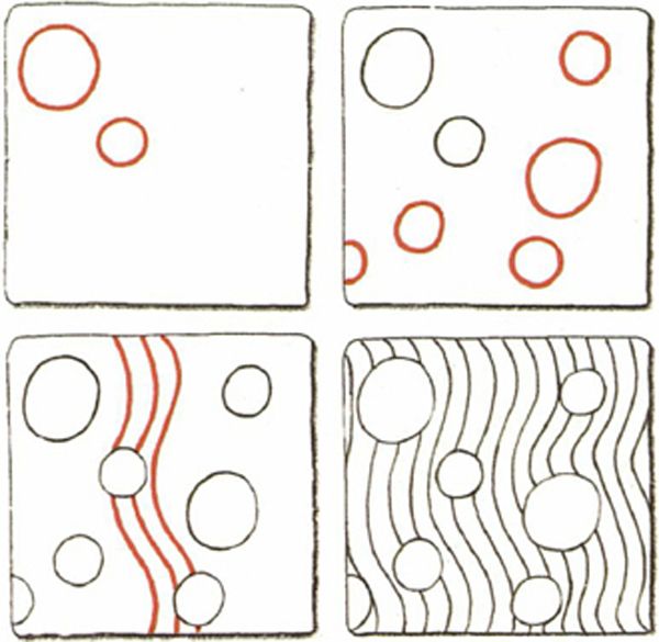 Nipa 1 Draw a circle in the section 2Add more circles Vary the sizes - photo 20