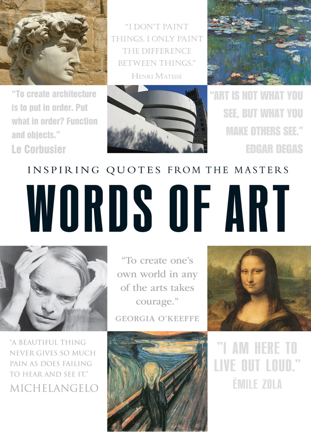 Words of art inspiring quotes from the masters - image 1