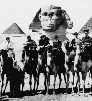 A recreational break at the Cairo Conference March 1921 Gertrude Bell sits - photo 9