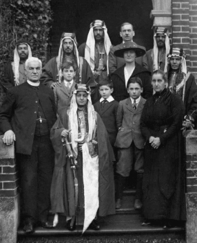 The future King Faisal of Saudi Arabia lower left visits Kim Philby next to - photo 11