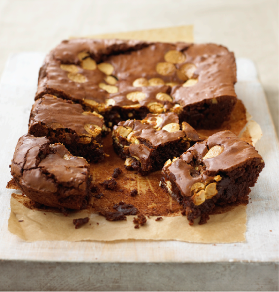 These are moist crumbly brownies that quite literally melt in the mouth - photo 5