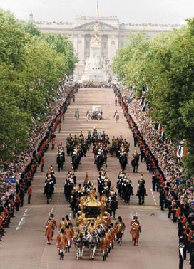 SHIRE PUBLICATIONS The gold state coach in the Mall taking the Queen and the - photo 1