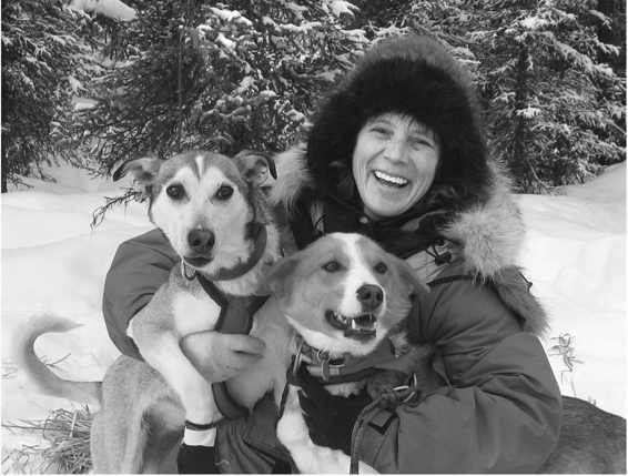 Debbie with Juliet and Sydney winter 2005 Map of Iditarod Trail Sled Dog - photo 2