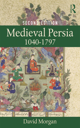 Morgan - Medieval Persia 1040-1797