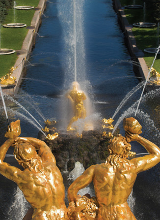 The great Cascade Fountain in Peterhof Peter the Greats Summer Palace on the - photo 10