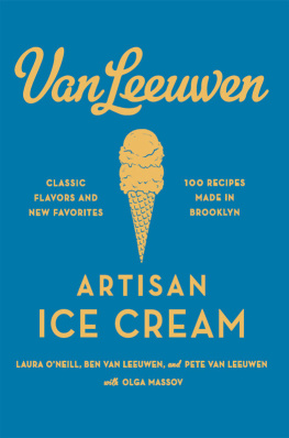 Bensimon Sidney - Van Leeuwen artisan ice cream book