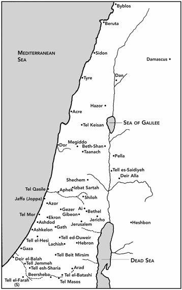 The land of Canaan at the time of the Israelites entry into the Holy Land c - photo 6