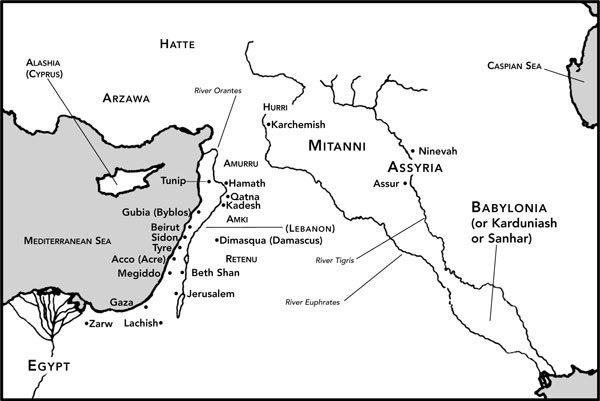 The Empire of Tuthmosis III David between the Nile and the Euphrates during - photo 5