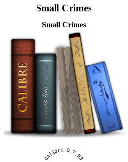 Dave Zeltserman - Small Crimes