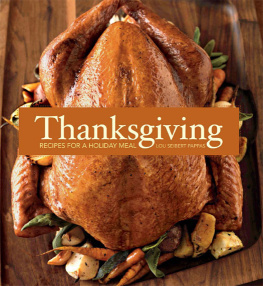 Pappas - Thanksgiving: Recipes for a Holiday Meal
