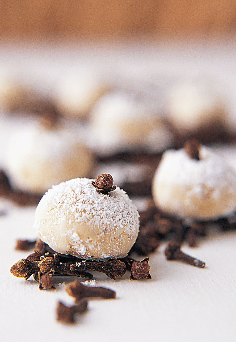 These cookies have a thick snowfall of powdered sugar At Christmastime it is - photo 5