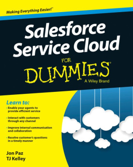 Paz Jon - Salesforce Service Cloud For Dummies