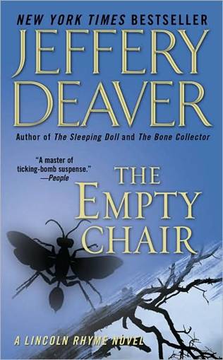 The Empty Chair Lincoln Rhyme Book 3 By Jeffery Deaver Foreword - photo 1