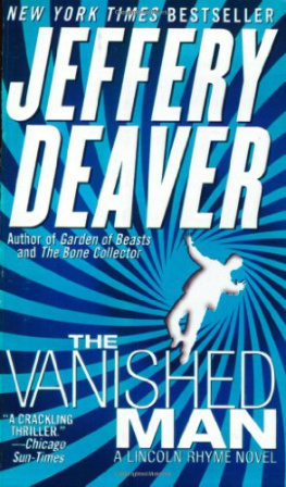 Jeffery Deaver Lincoln Rhyme 05 The Vanished Man