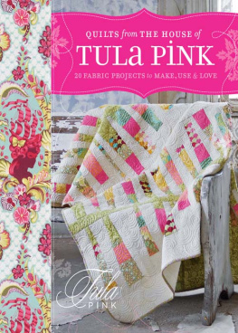 Pink - Quilts from the house of Tula Pink : 20 fabric projects to make, use and love