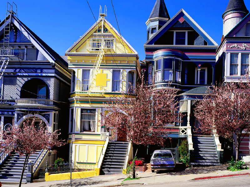 San Francisco Victorian houses THOMAS WINZGETTY IMAGES SAN FRANCISCO Ride - photo 9