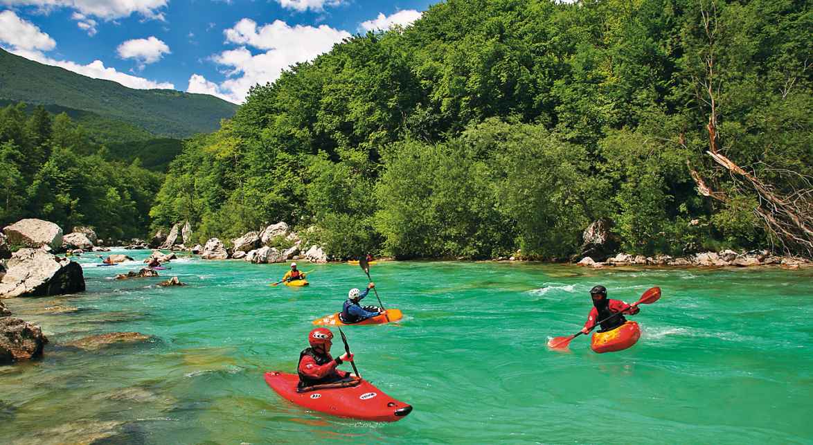 Kayakers Soa River RUTH EASTHAM MAX PAOLI GETTY IMAGES Lake Bled Bled - photo 9