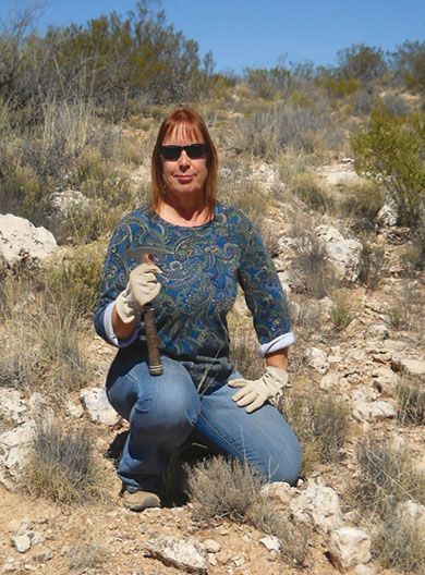 The author in her element Kim Behnert image Patti Polk Collection Agate - photo 7