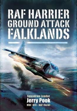 Pook RAF Harrier ground attack - Falklands