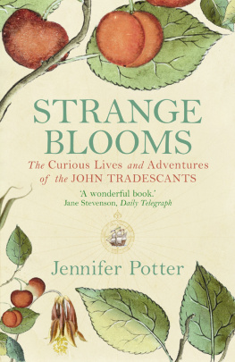 Potter Jennifer Strange Blooms : the Curious Lives and Adventures of the John Tradescants