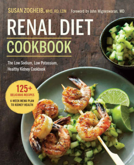 Press Rockridge Renal diet cookbook : the low sodium, low potassium healthy kidney cookbook