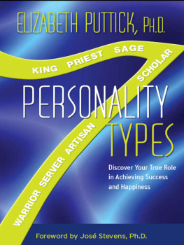 Elizabeth Puttick Ph.D - 7 personality types : discover your true role in achieving success and happiness