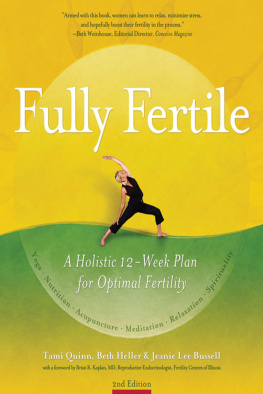 Tami Quinn Fully Fertile: A Holistic 12-Week Plan for Optimal Fertility