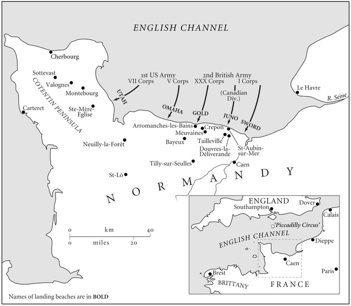 1 30 Assault Units area of operations in north-west France First blooded at - photo 1